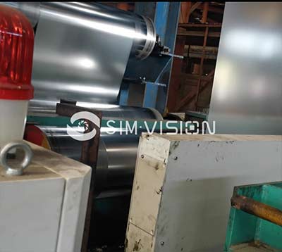 鋼材表面缺陷檢測安裝完成